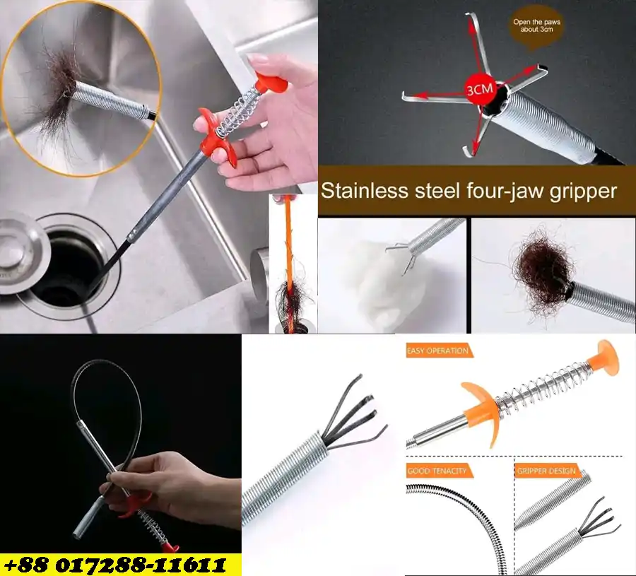 Multifunctional cleaning claw