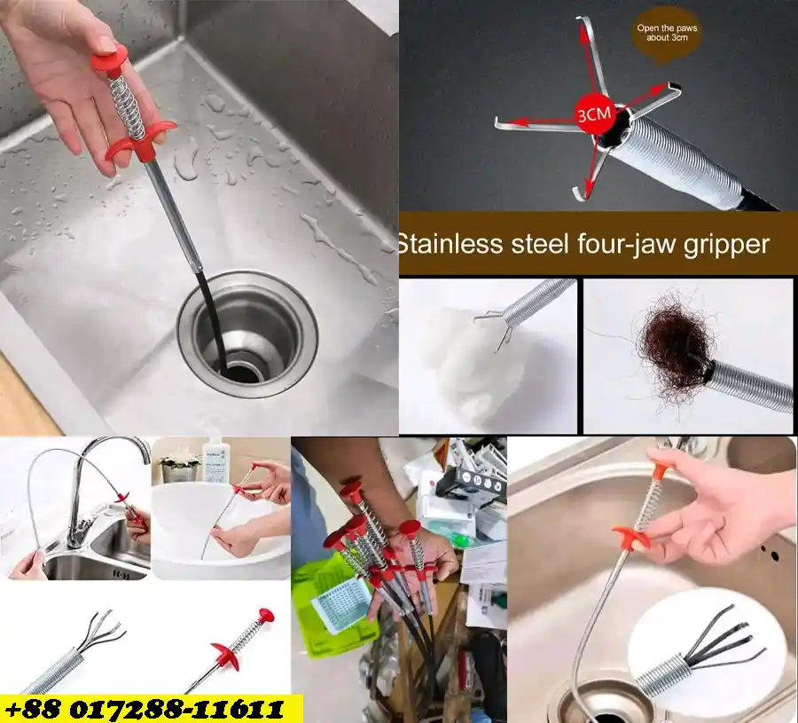 Multifunctional cleaning claw
