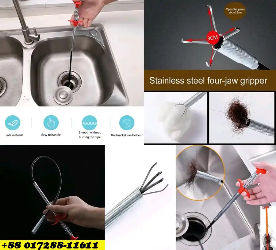 Multifunctional cleaning claw