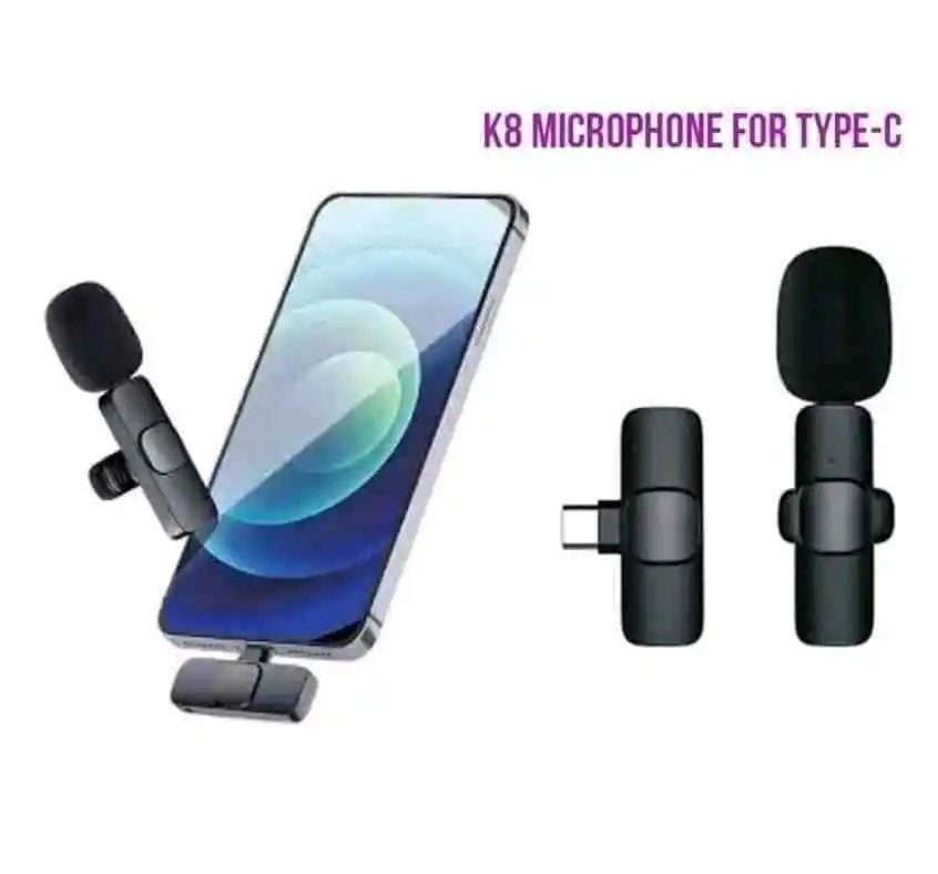 k8 type -c wireless microphone