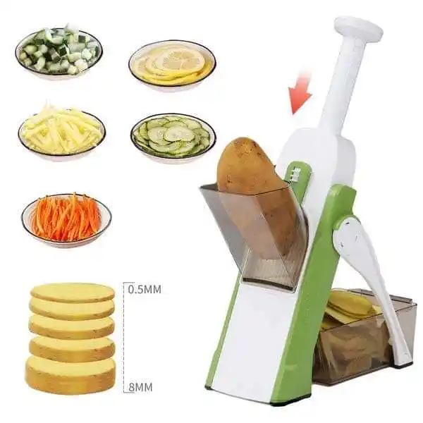 Mandoline vegetable cutter and slicer