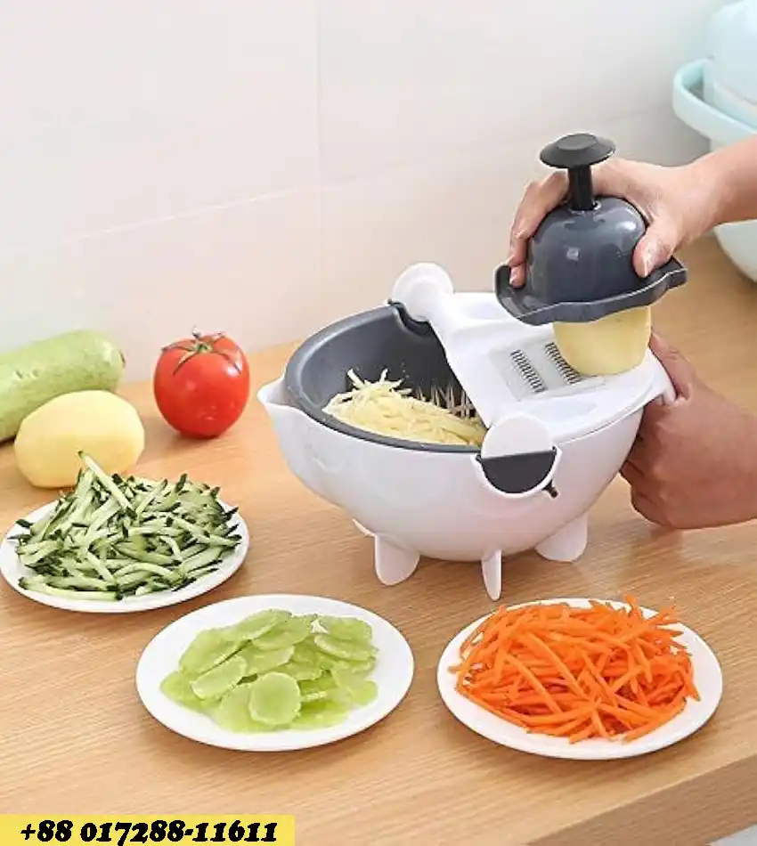 wet basket vegetable cutter