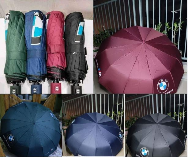 BMW Umbrella auto (৩ ভাজ করা যাবে)