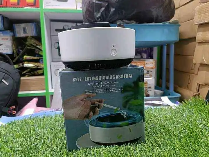 Portable Anion Air Purifier Ashtray: Practical Automatic Smoke Extraction