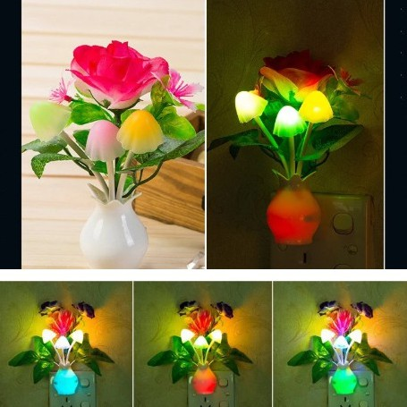 Sensor flower led light
