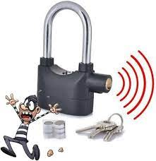 Alarm security lock