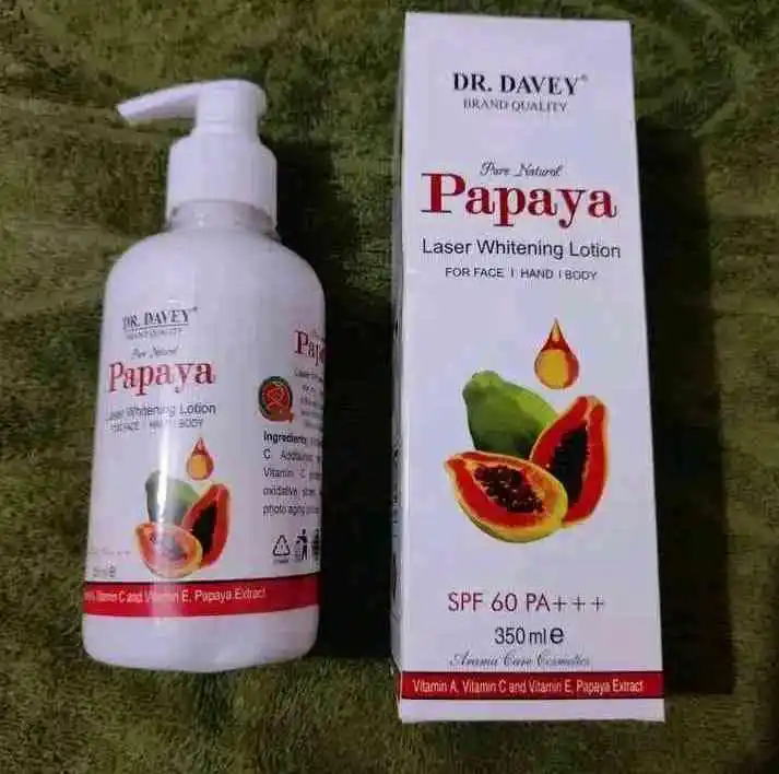 papaya whitening body lotion