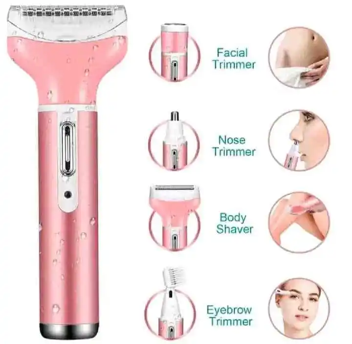 Kemei km -6637 Electric rechargeable trimmer(for women)