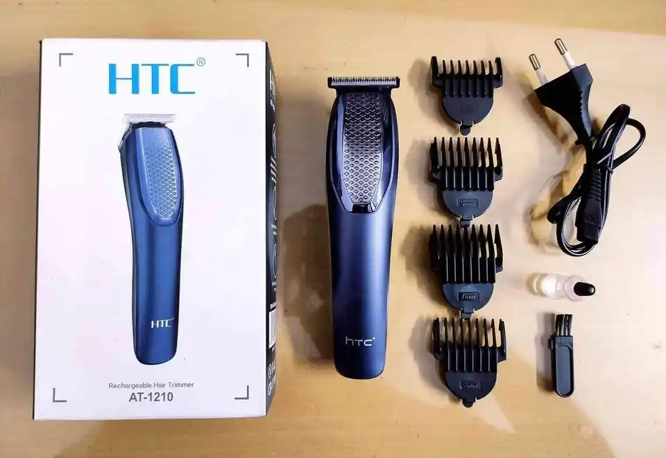 (Model-At-1210) HTC Rechargeable Hair Trimmer for Men (AT-1210)