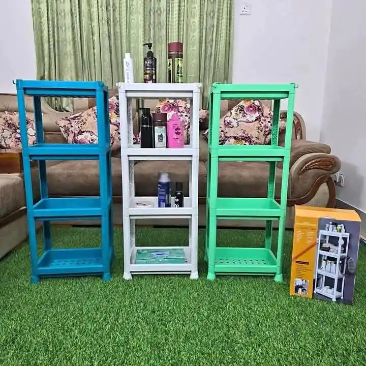 4 Tiers rectangular storage rack