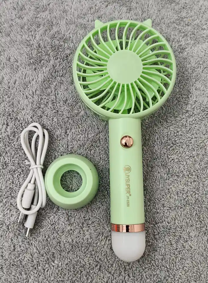 JYSUPER 2320 Mini Fan with LED Light