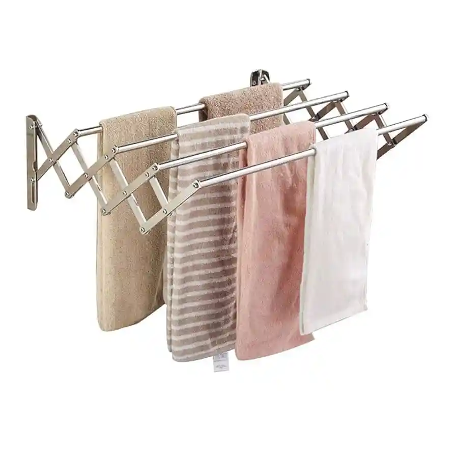Wall mounted clothes drying Hanger