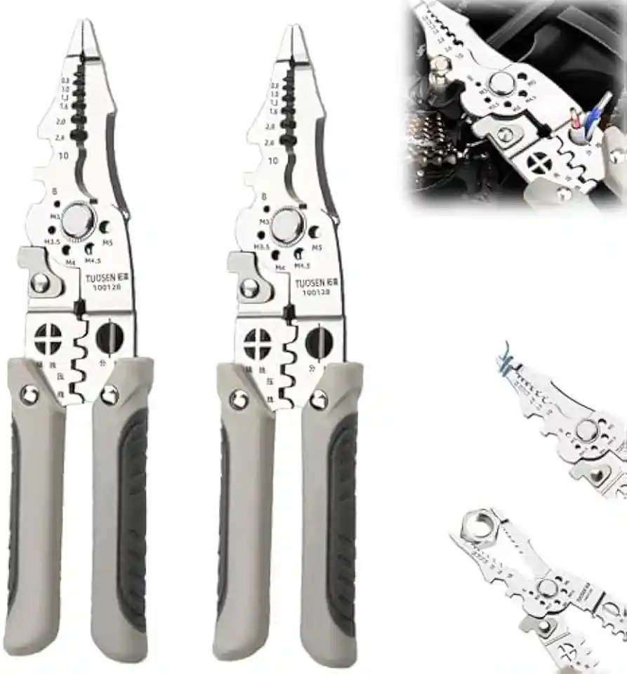 Multifunctional wire stripper