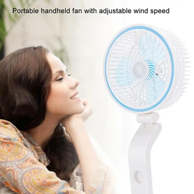 Multifunction Folding Fan with LED Light