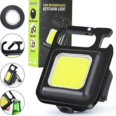 COB Rechargeable Keychain Light